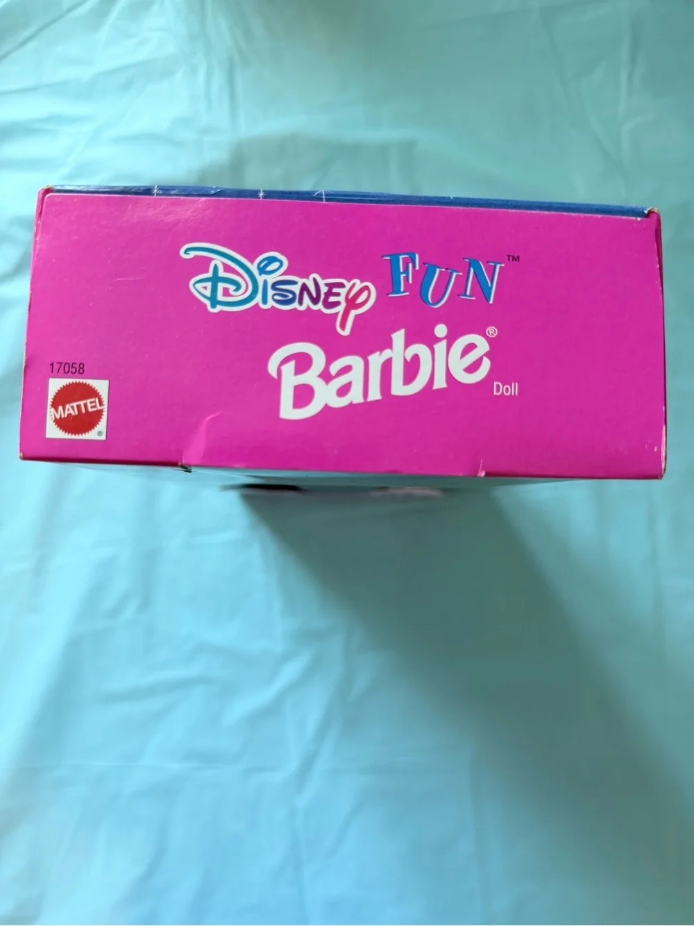 Mattel Barbie in Blue Denim Mickey Overalls with Pink Accents